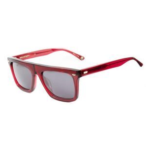 Belstaff Acetate Rectangle Frame Sunglasses Men Red